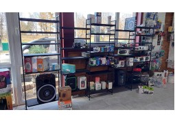 Рамка-опора для сборки модульного стеллажа (чорна 9995) -1540х220мм 